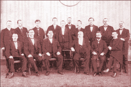 lehrer um 1907